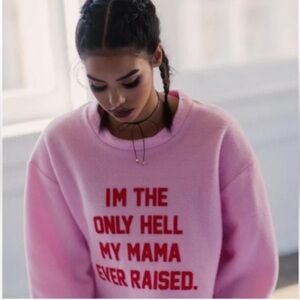 NWT Daydream Nation The Only Hell Couch Crasher Pullover Sweatshirt